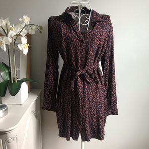 H&M button down dress